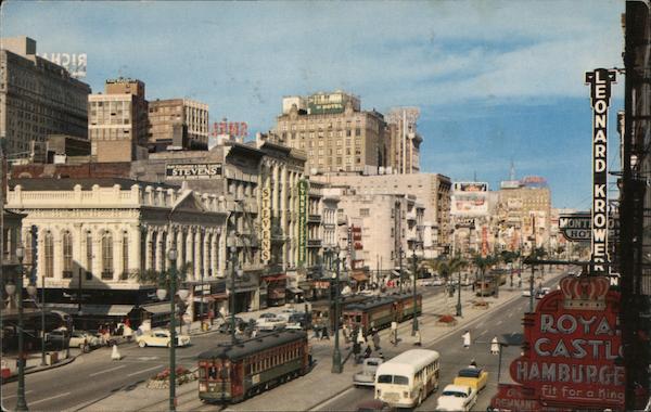 Canal Street New Orleans Louisiana