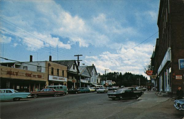 Main Street, Business Center Bradford Vermont