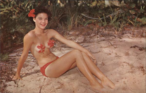 Hibiscus Girl has Flowers for a Top B. Amadeus Rubel