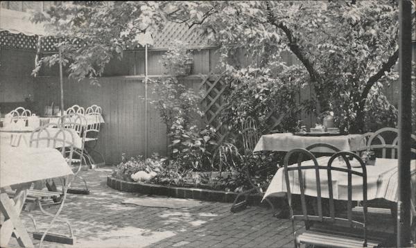 Brittany Coffee Shop and Garden Boston Massachusetts