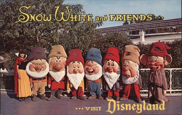 Snow White and the Seven Dwarfs - Disneyland Anaheim California