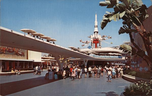 Peoplemover - Tomorrowland Anaheim California Disney