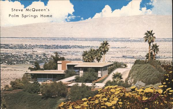 Steve McQueen's Palm Springs Home California
