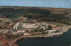 Laurels Hotel and Country Club - Air View Postcard