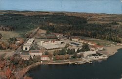 Laurels Hotel and Country Club - Air View Monticello, NY Postcard Postcard Postcard