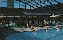 Midway Motor Lodge Postcard