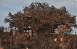 Swiss Family Island Treehouse - Disney World Postcard