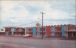 Twin City Motel Postcard