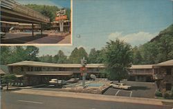 Langdon's Park Motel Postcard