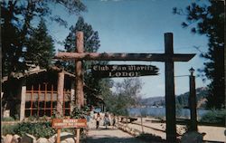 San Moritz Club - Lake Gregory Postcard
