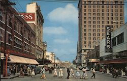 Florida Avenue, Looking North Tampa, FL Postcard Postcard Postcard