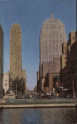 Oklahoma City Skyscrapers from the Civic Center Postcard Postcard Postcard