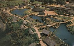 Polynesian Cultural Center, Oaha Postcard