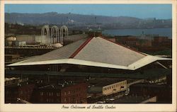 New Coliseum at Seattle Center Postcard