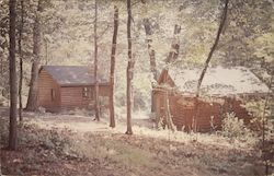 Cabins at Central Oak Heights West Milton, PA Postcard Postcard Postcard