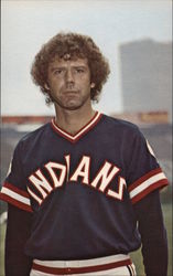 Pat Dobson - Cleveland Indians Postcard