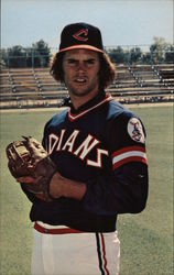 Dennis Eckersley, Cleveland Indians Postcard