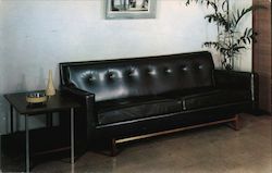 Sofa by Berkey Leather Furniture Corporation Postcard