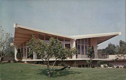 Peacock Pavilion, Los Angeles State and County Arboretum Postcard