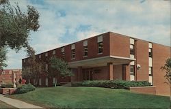 Memorial Library, Olivet Nazarene College Postcard