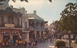New Orleans Panorama - Disneyland Postcard