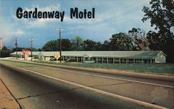 Gardenway Motel Postcard