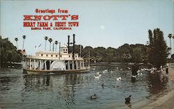 Greetings from Knott's Berry Farm & Ghost Town Postcard