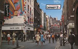 Carnaby Street, City of Westminster Postcard