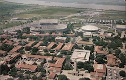 Aerial View of Louisiana State University Baton Rouge, LA Postcard Postcard 