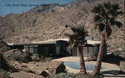 Lilly Pon's Home Palm Springs, CA Postcard Postcard Postcard