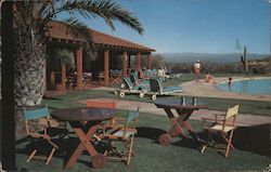 Rancho de los Caballeros - Pool Patio Wickenburg, AZ Postcard Postcard Postcard