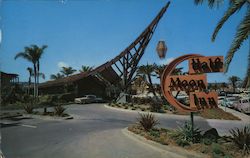 San Diego's Newest Bayside Hotel-Boatel Half Moon Inn on Shelter Island Postcard