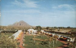 Cabanas and Swimming Pool, Arizona Biltmore Hotel Postcard