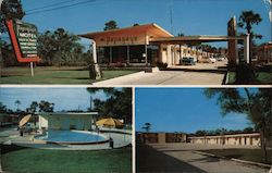 The Papagaya Motel Fort Walton Beach, FL Postcard Postcard 