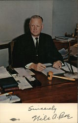 Nils A. Boe Postcard