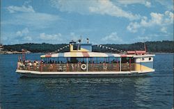 "The Governor" Sightseeing Boat, Lake of the Ozarks Ferries Postcard Postcard Postcard