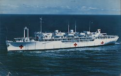 USS Repose (AH-16) Postcard