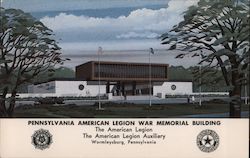 Pennsylvania American Legion War Memorial Building Postcard