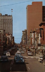 Elm Street, looking North Postcard