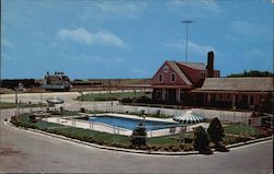 Hitching Post Cafe, Lincoln Court Postcard