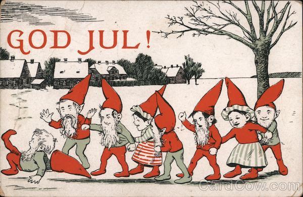 God Jul! Christmas Gnomes