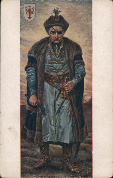 Jan Zizka Z. Trocnova - Painting, Czech Military