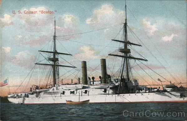 U.S. Cruiser Boston Ships