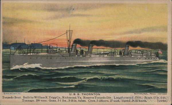 USS Thorton Battleships