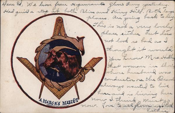 A Mason's Mascot Freemasonry
