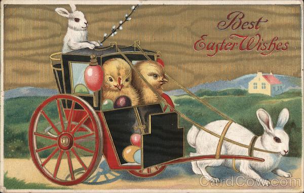 Best Easter Wishes With Bunnies