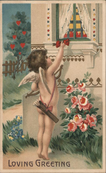 Loving Greeting Cupid