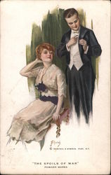 The spoils of war Postcard