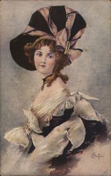 "Waiting" Postcard
