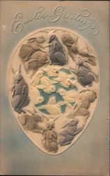 Easter Greetings Postcard